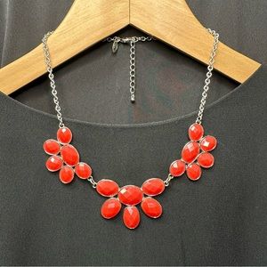 Red Statement Necklace